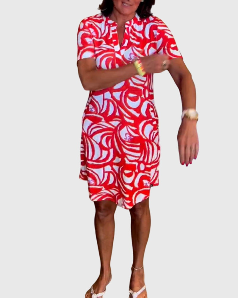 Olivia - Flattering Avenue Walk Dress