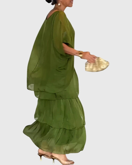 Olivia - Long and Flowing Elegant Dress