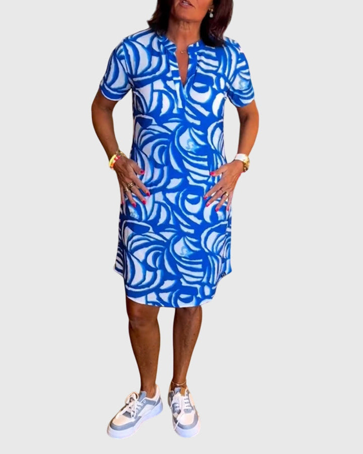 Olivia - Flattering Avenue Walk Dress