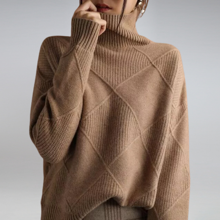 Elowen - Cosy Roll Neck Sweater