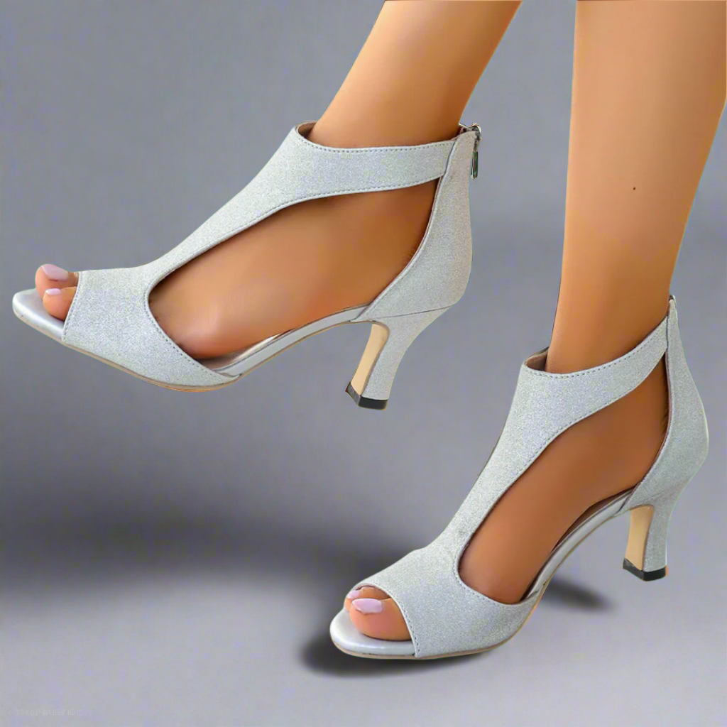Sienna - Elegant and Comfortable Heeled Sandals