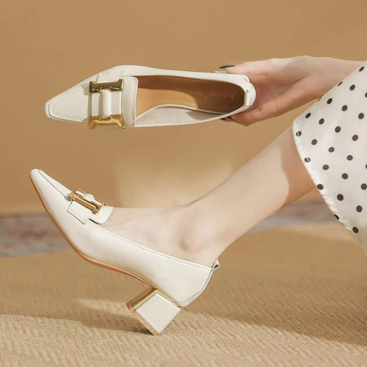 Callista - Stylish Pointed-Toe Heels