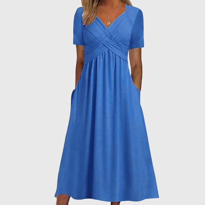 Olivia - Midi Dress with Tummy Control