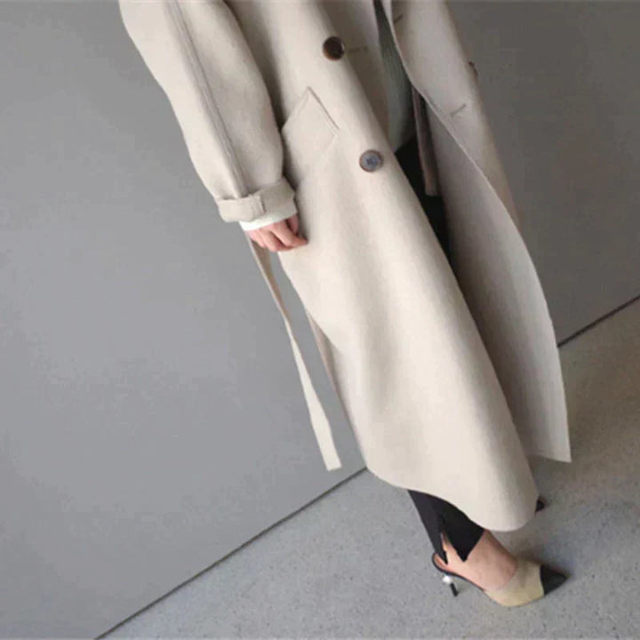 Theodora - Elegant Long Coat