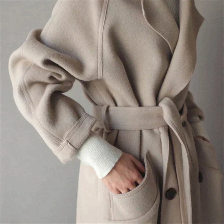Theodora - Elegant Long Coat