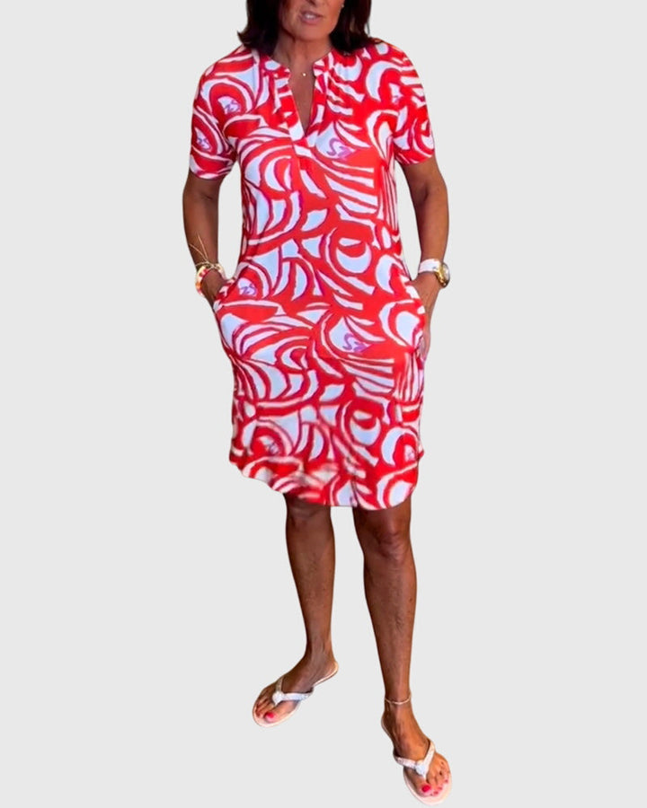 Olivia - Flattering Avenue Walk Dress