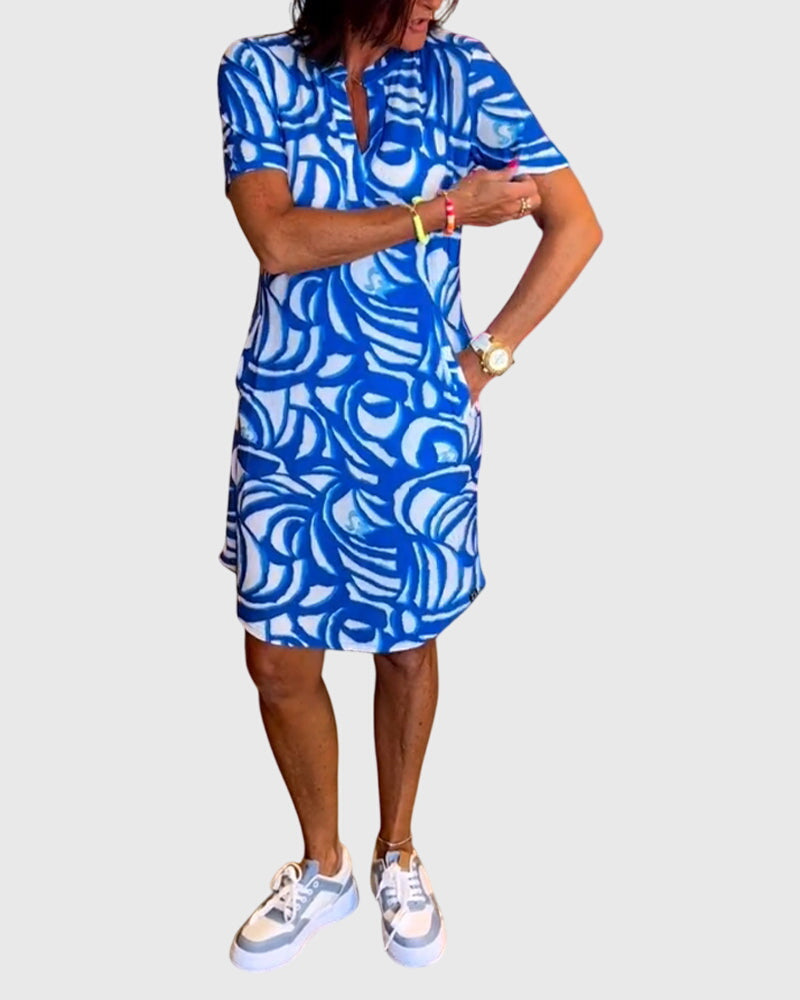 Olivia - Flattering Avenue Walk Dress