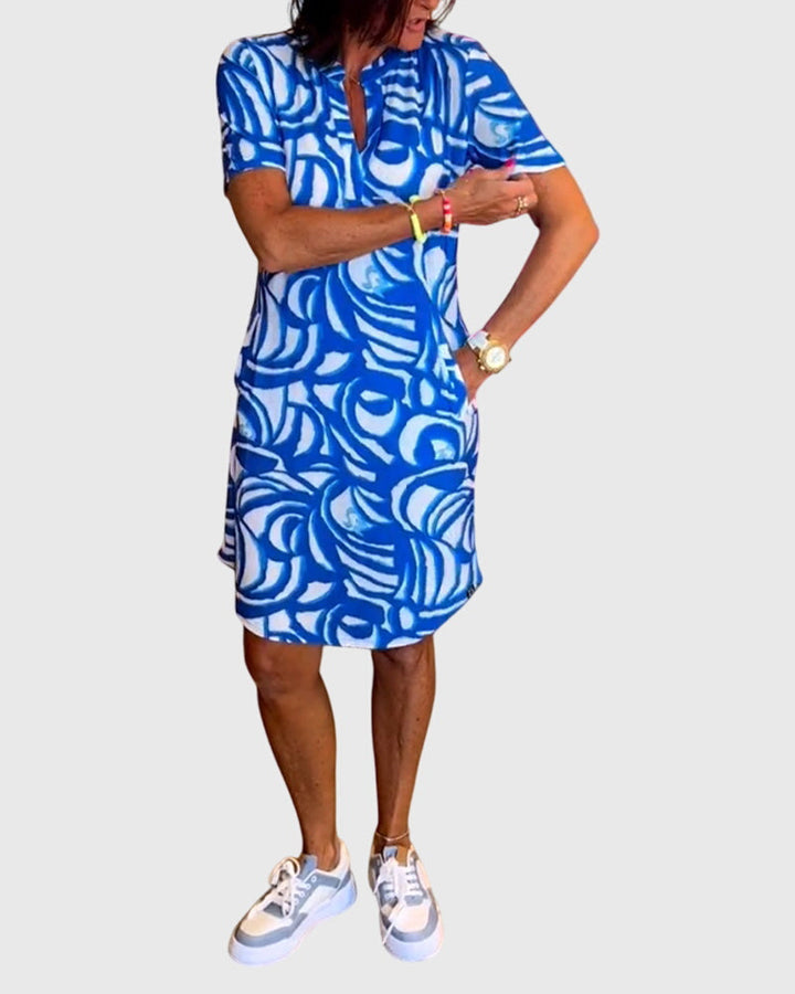 Olivia - Flattering Avenue Walk Dress