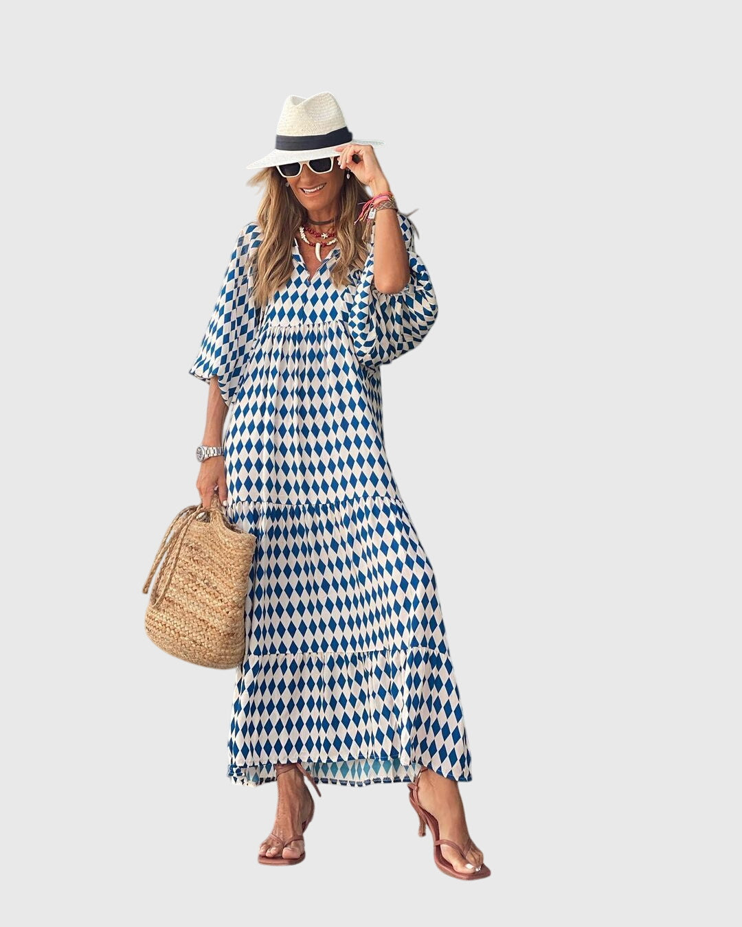 Olivia - Boho Maxi Dress