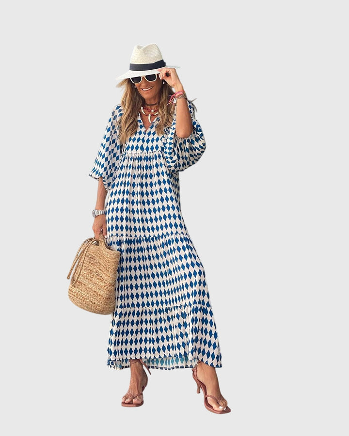 Olivia - Boho Maxi Dress
