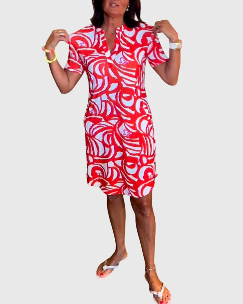 Olivia - Flattering Avenue Walk Dress