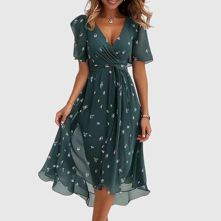 Olivia - Chic Midi Dress