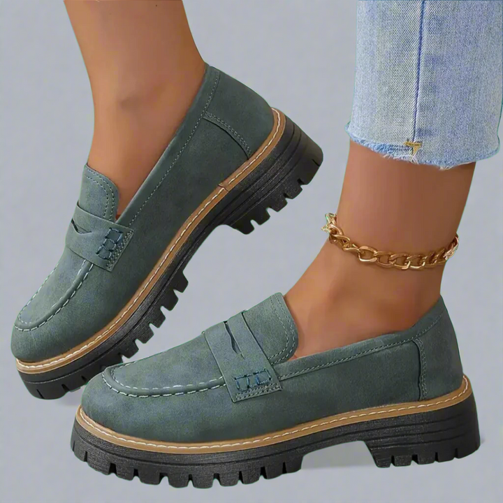 Ysabel - Timeless Suede Loafers