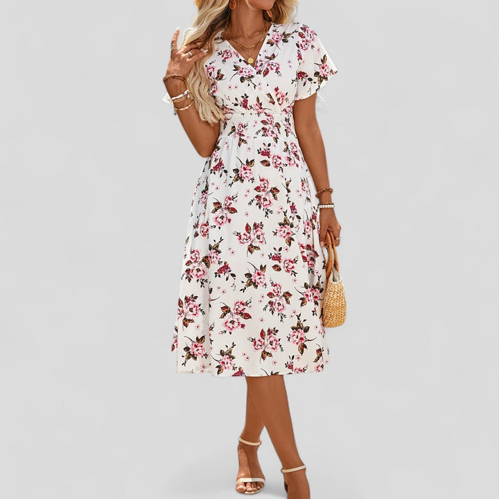 Olivia - Comfortable Summer Midi Dress