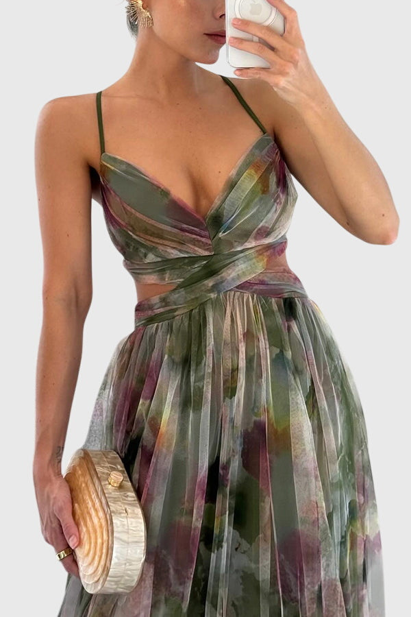 Olivia - Floral Maxi Dress