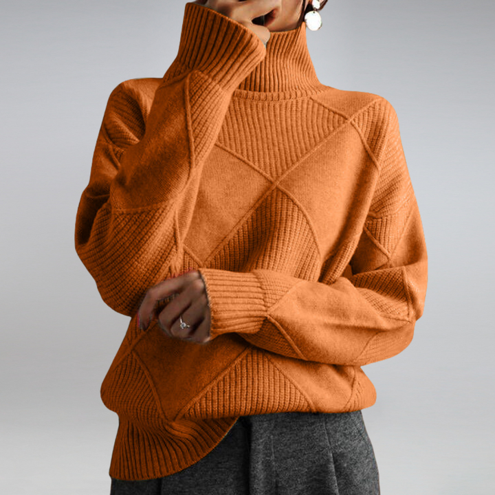 Elowen - Cosy Roll Neck Sweater