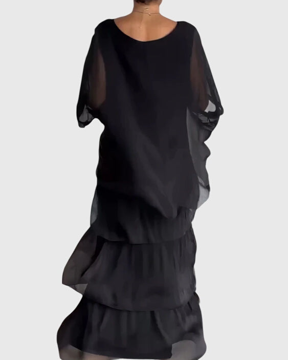 Olivia - Long and Flowing Elegant Dress