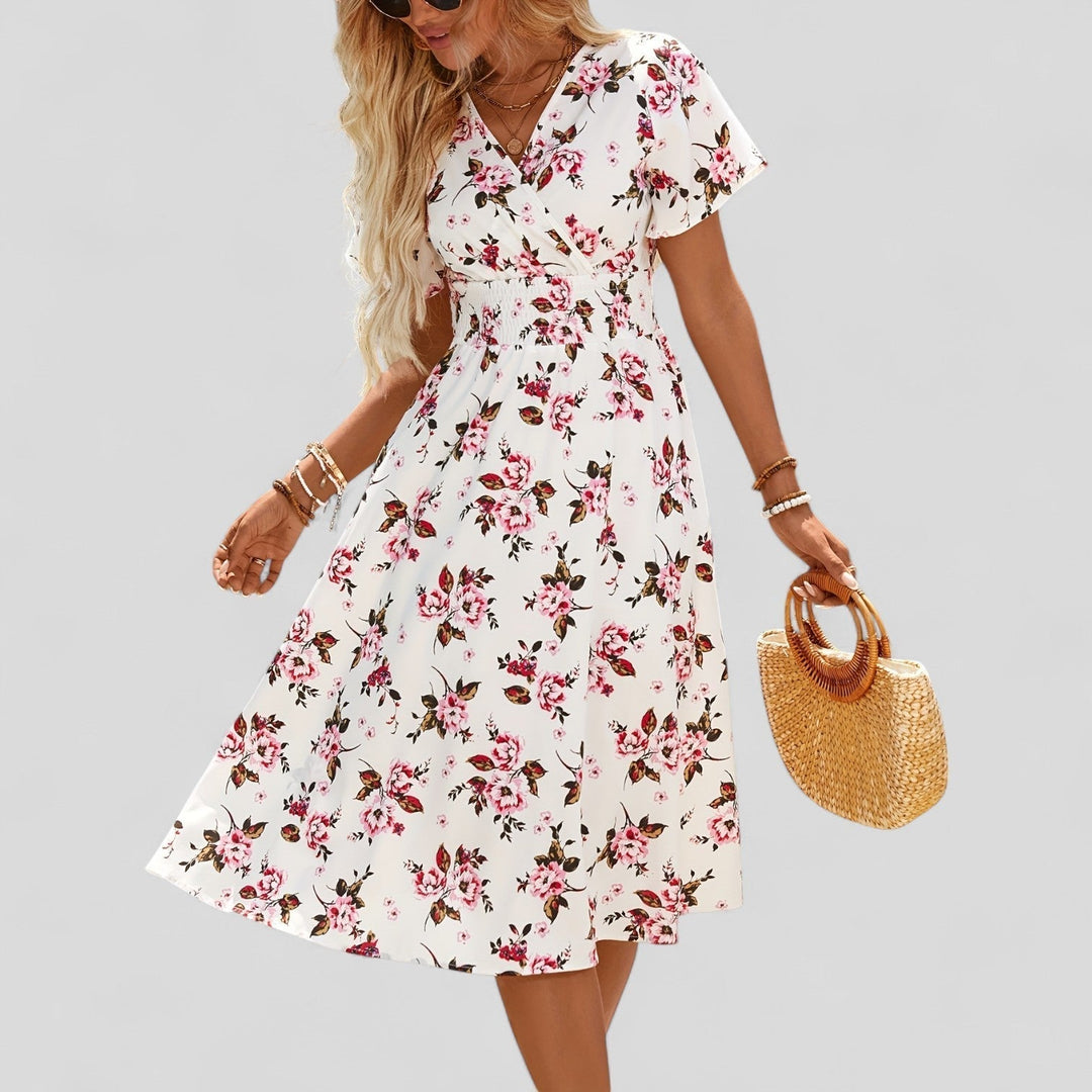 Olivia - Comfortable Summer Midi Dress