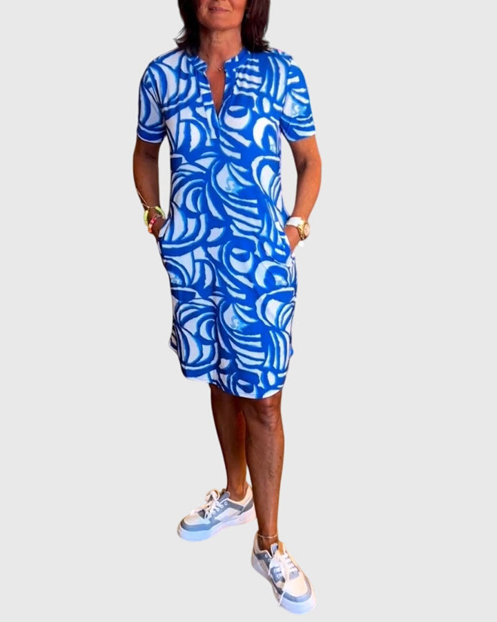 Olivia - Flattering Avenue Walk Dress