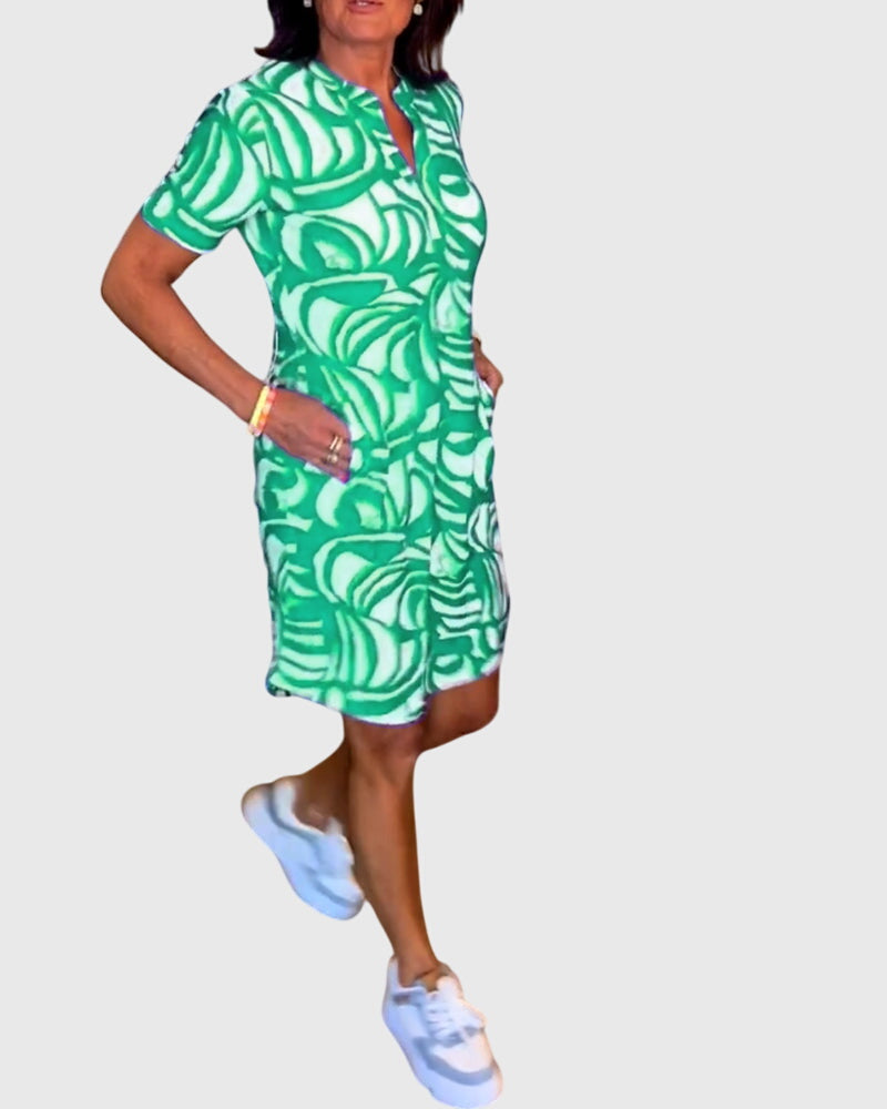 Olivia - Flattering Avenue Walk Dress