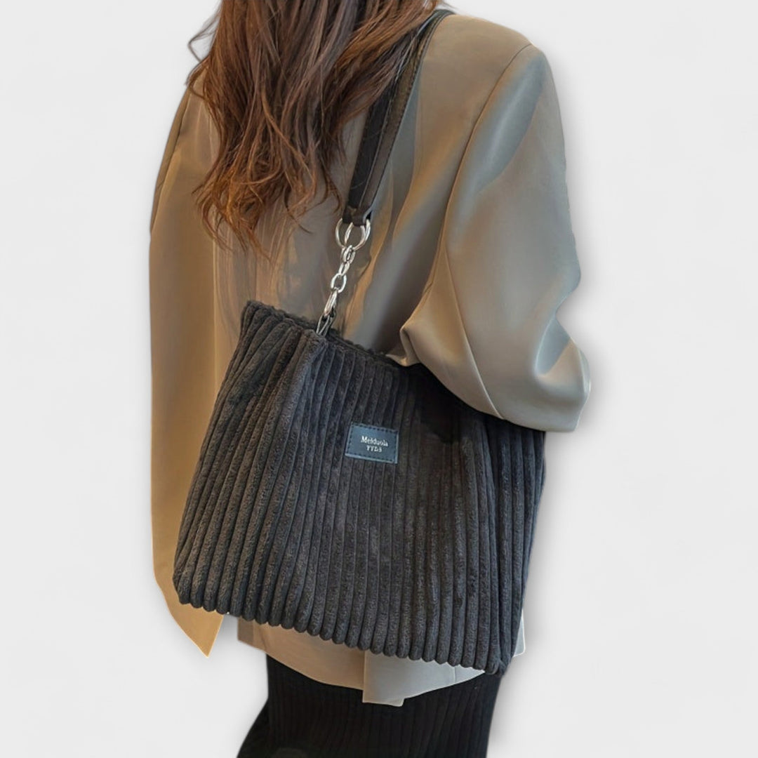 Monroe - Soft Cord Shoulder Bag