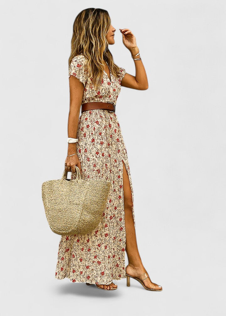 Olivia - Stylish Boho Maxi Dress