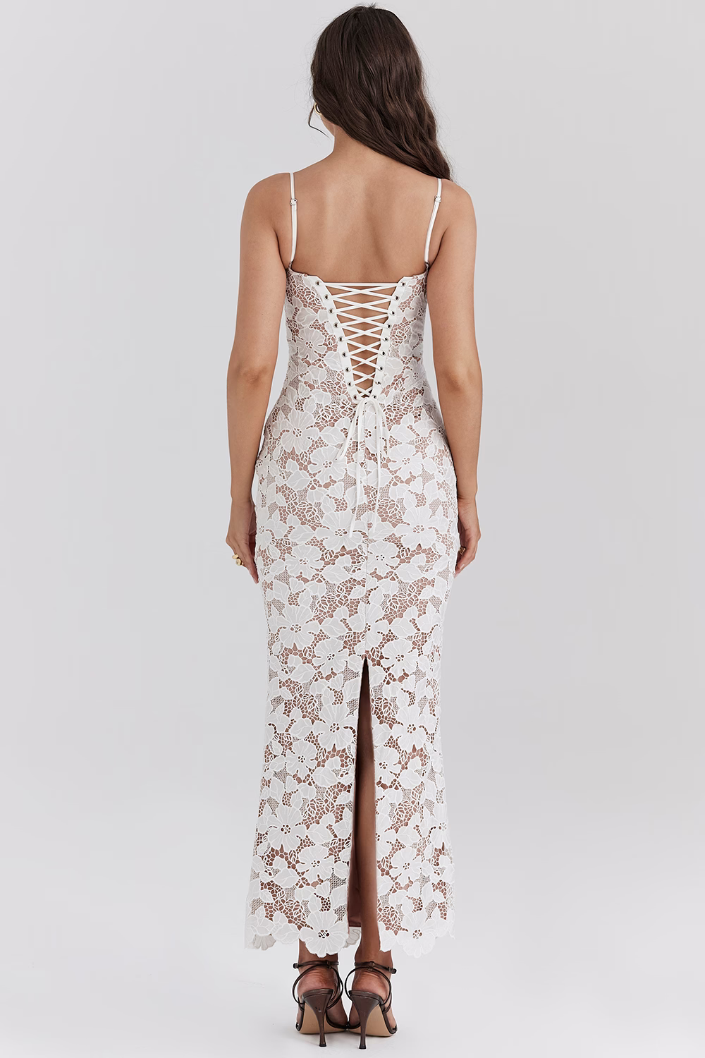 Mari - Midi Dress with Lace