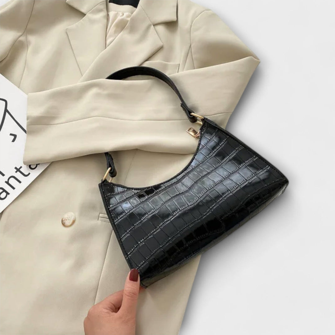 Rowan - Shiny Leather Bag