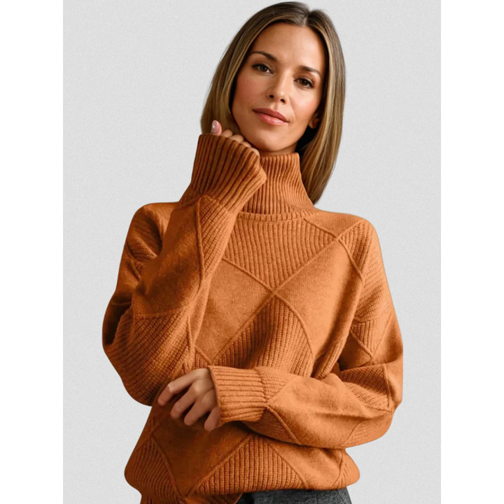 Elowen - Cosy Roll Neck Sweater