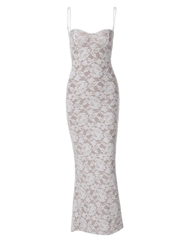 Mari - Midi Dress with Lace