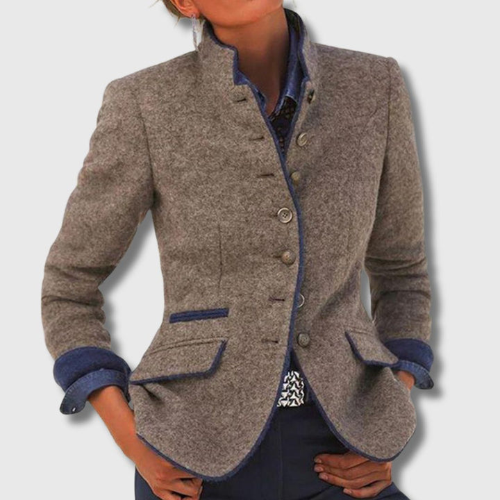 Grace - Women's Classic Wool Blend Blazer Limited Edition