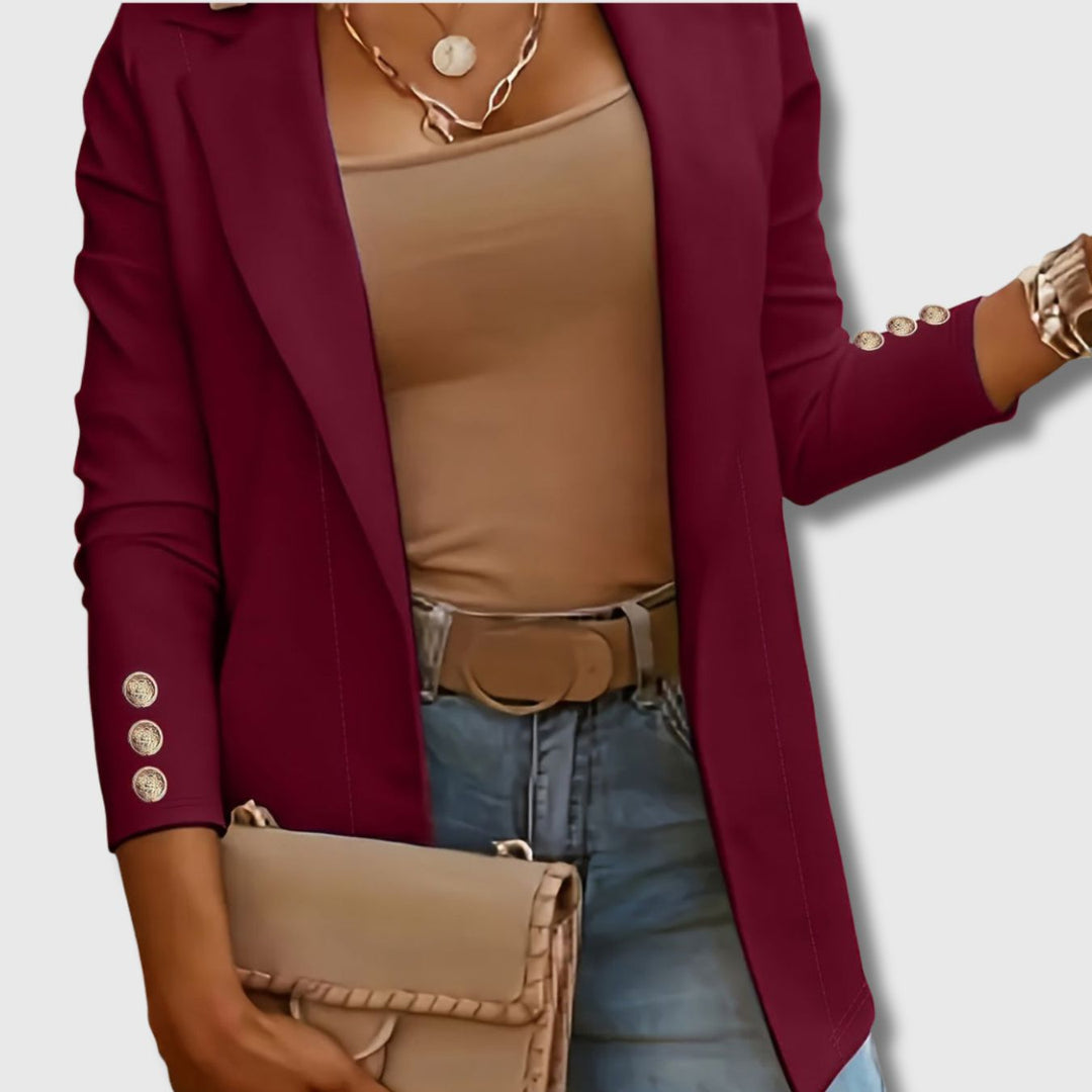 Clara - Women's Elegant Long Jacket Limited Edition