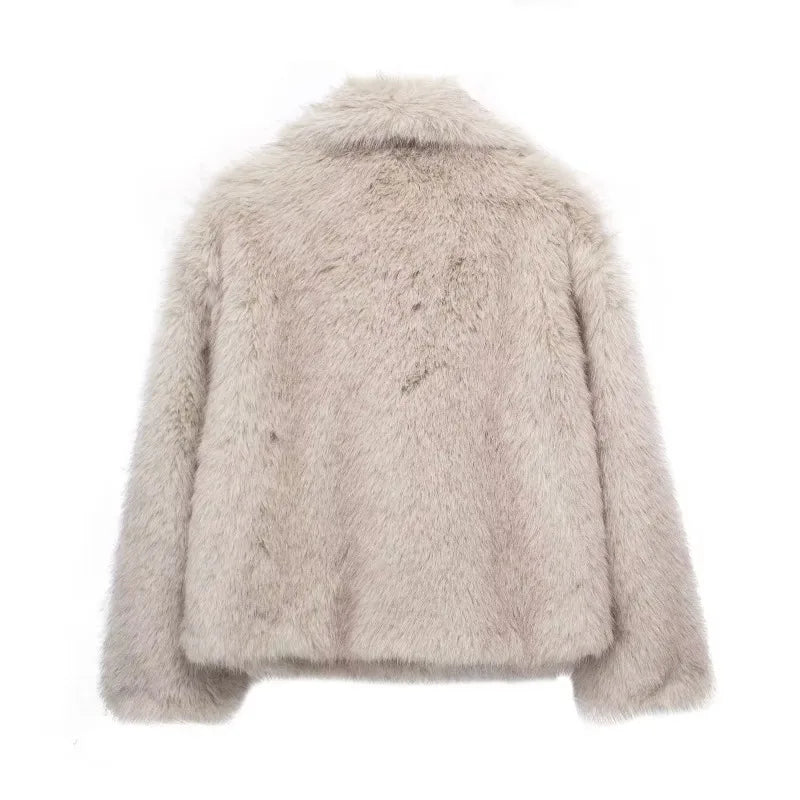 Maryam - Elegant Faux Fur Jacket