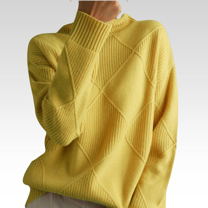 Elowen - Cosy Roll Neck Sweater