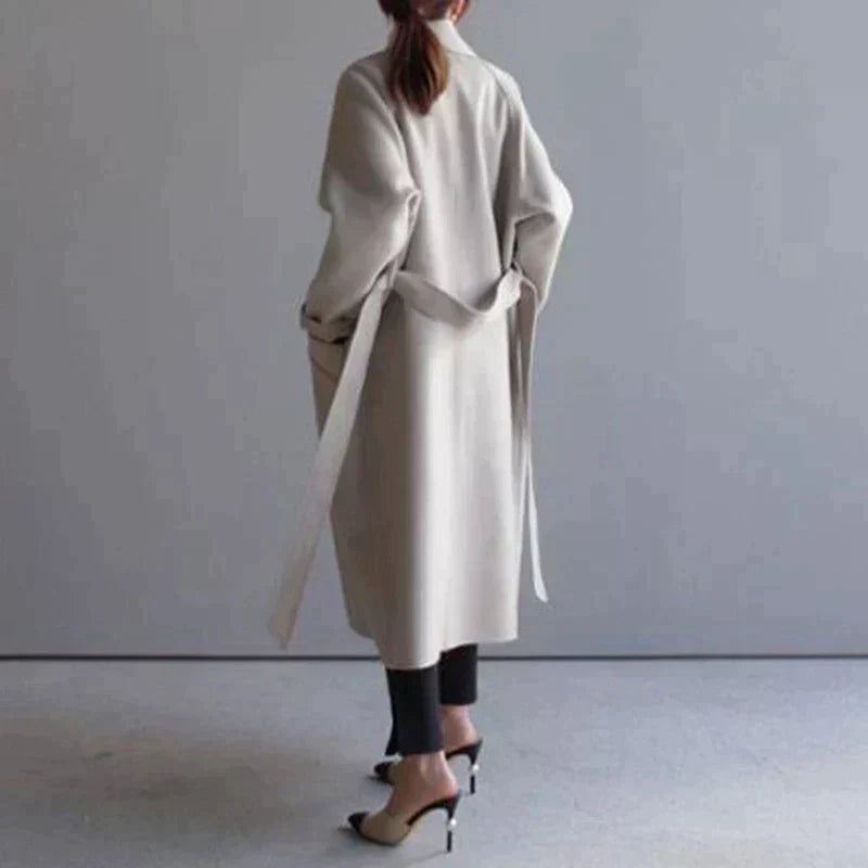 Theodora - Elegant Long Coat