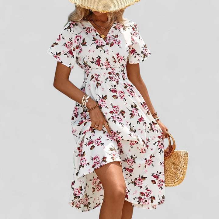 Olivia - Comfortable Summer Midi Dress