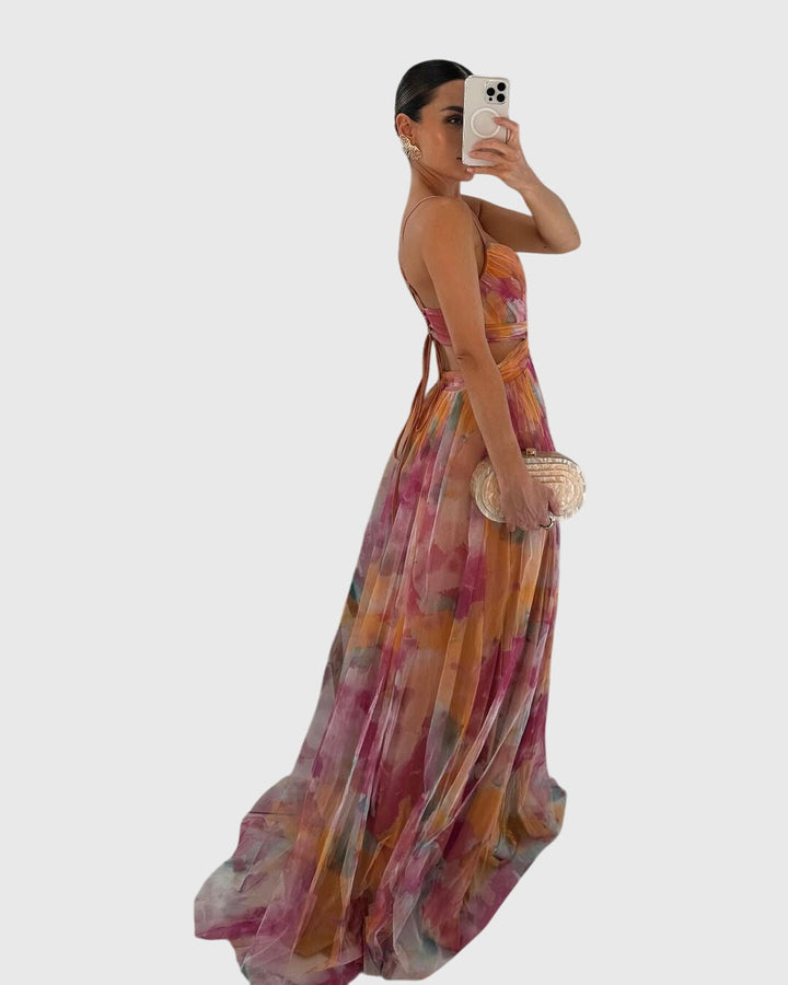 Olivia - Floral Maxi Dress
