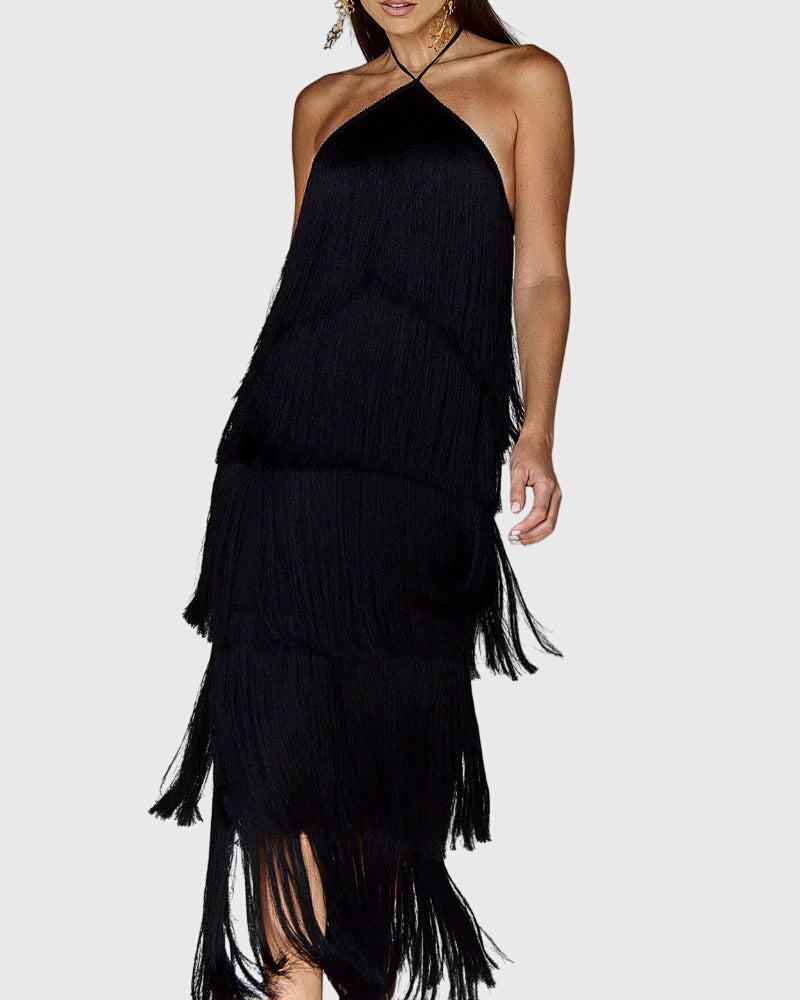 Olivia - Tassel Dress