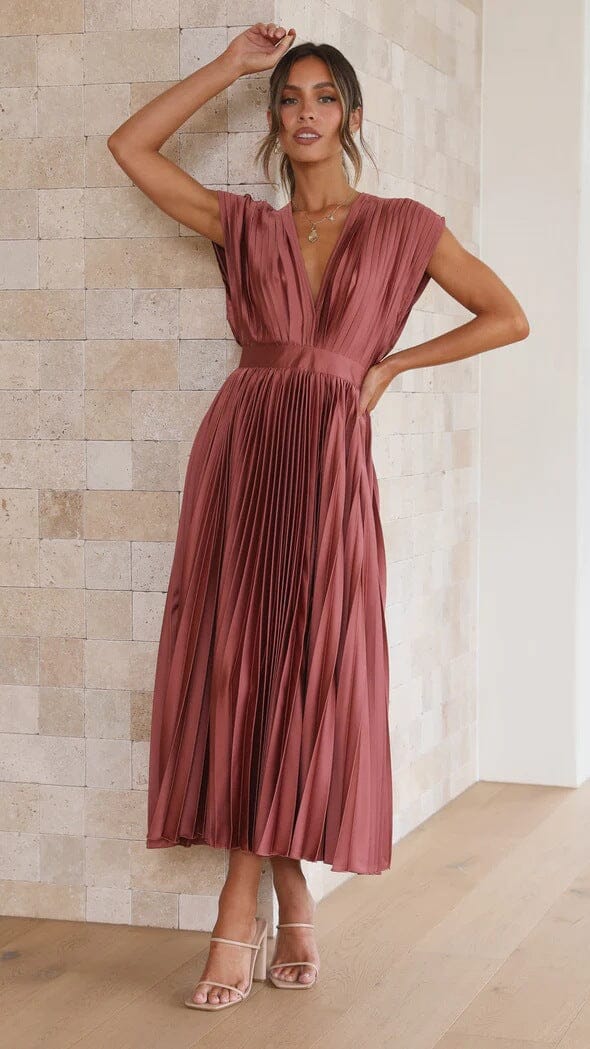 Chloe - Elegant Midi Dress