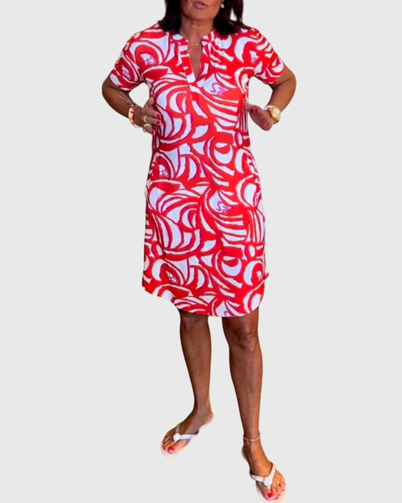 Olivia - Flattering Avenue Walk Dress