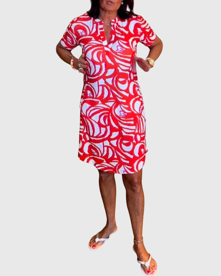 Olivia - Flattering Avenue Walk Dress