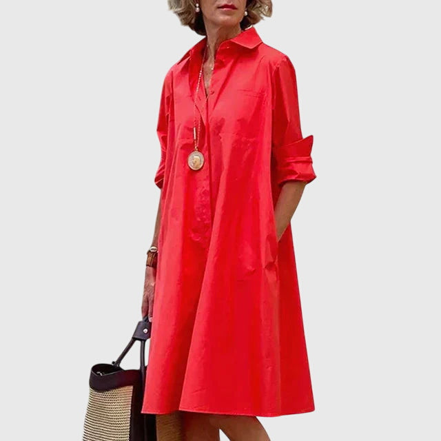 Olivia - Elegant Dress With Pockets