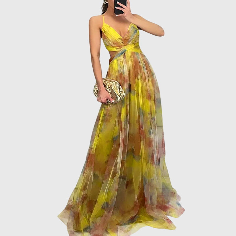 Olivia - Floral Maxi Dress