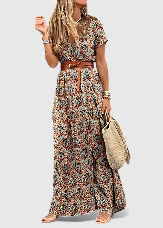 Olivia - Stylish Boho Maxi Dress