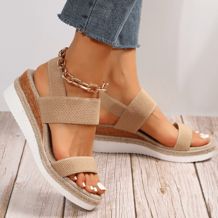 Melina - Orthopedic Platform Sandals