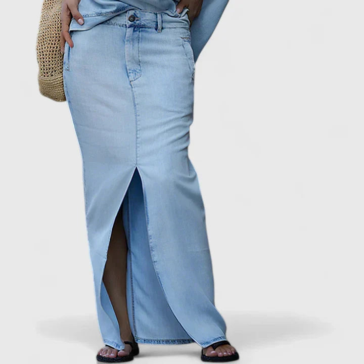 Olivia - Elegant Maxi Skirt Set